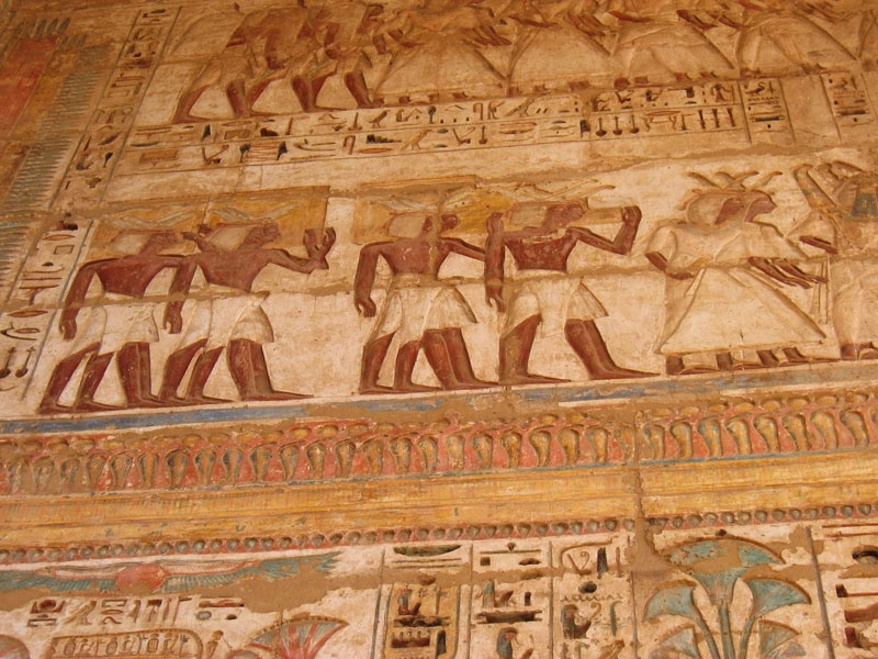 Medinet Habou temple de Ramss III