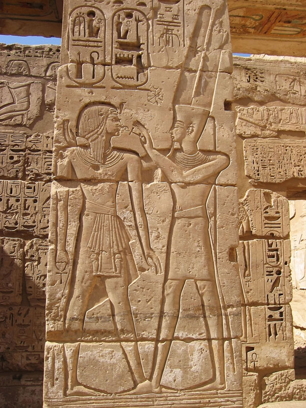 Medinet Habou temple de Ramss III